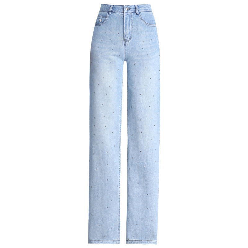 Velora high-waisted wide-leg  trend jeans